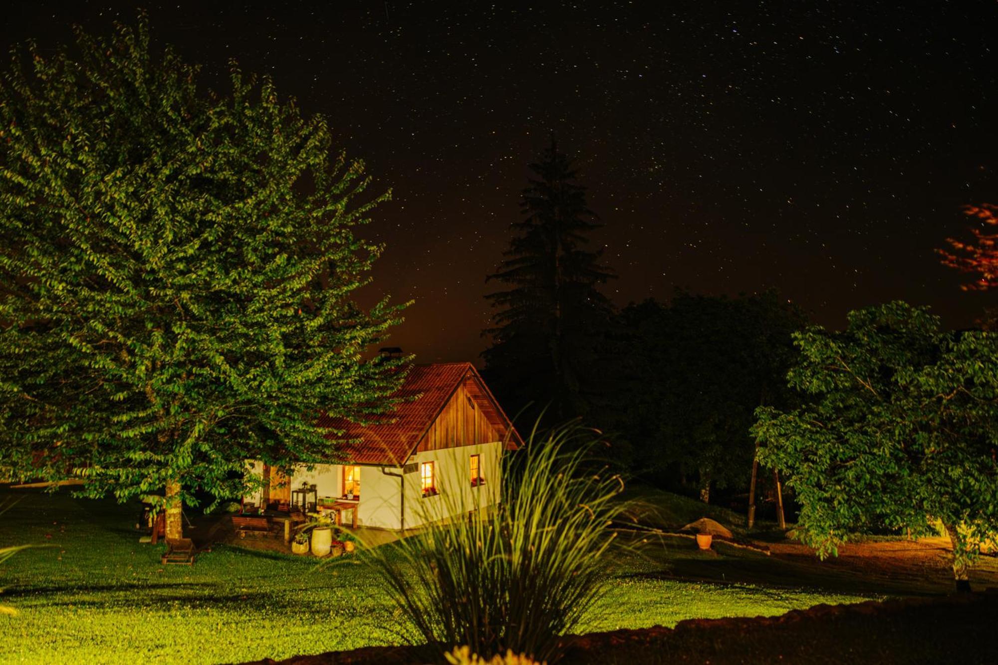 Gozdne Vile Va Vrti Kostel Buitenkant foto
